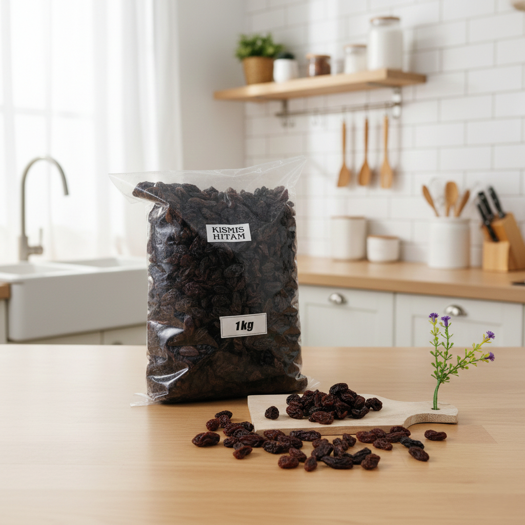 Kismis Hitam 1 Kg / Dark Raisins