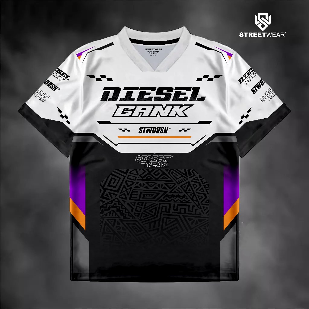 Kaos Jersey Diesel Gank Street Wear Motor Gank Jersey Gank Diesel Gank