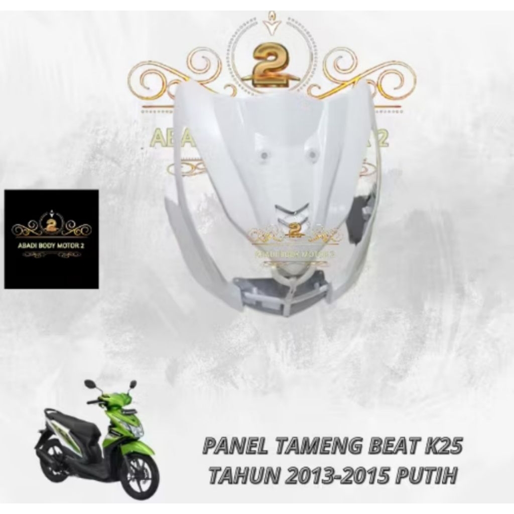 TAMENG DEPAN BEAT FI PUTIH 2013-2015