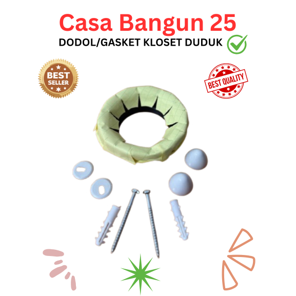 DODOL Gasket Kloset Duduk/Karet Kloset/Gasket Kloset DUDUK MURAH