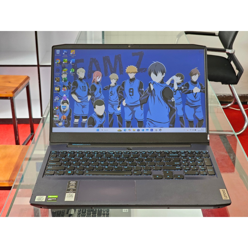 Lenovo ideapad Gaming 3 intel Core i7 Gen 10 Nvidia GTX 1650 Gaming editing dan Desain Grafis