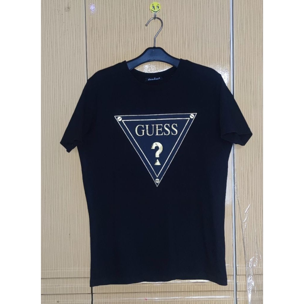 TSHIRT GUESS BLACK SECOND ORIGINAL