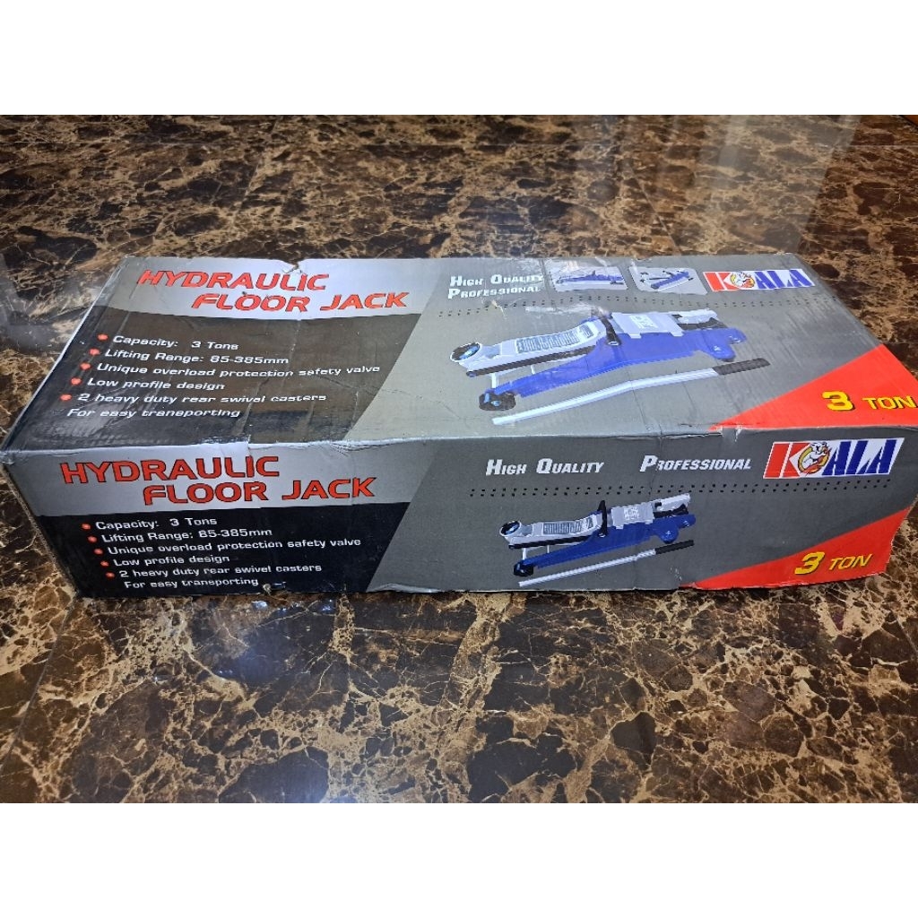 Hydraulic floor jack/ dongkrak