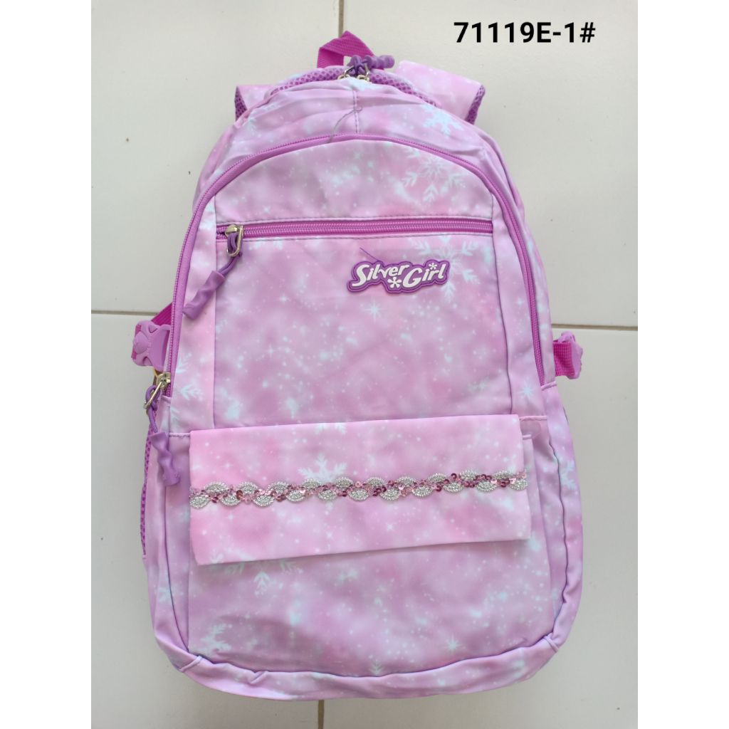 Tas Ransel Alto silver girl Anak Perempuan SD SMP SMA Terbaru