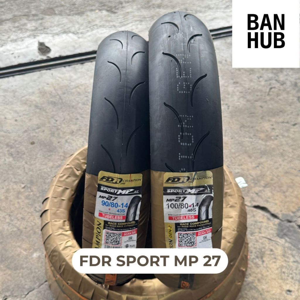 Ban Motor FDR Racing Sport MP 27 Ring 14 / Ring 17 – Ban Motor Racing TL (Tubeless)