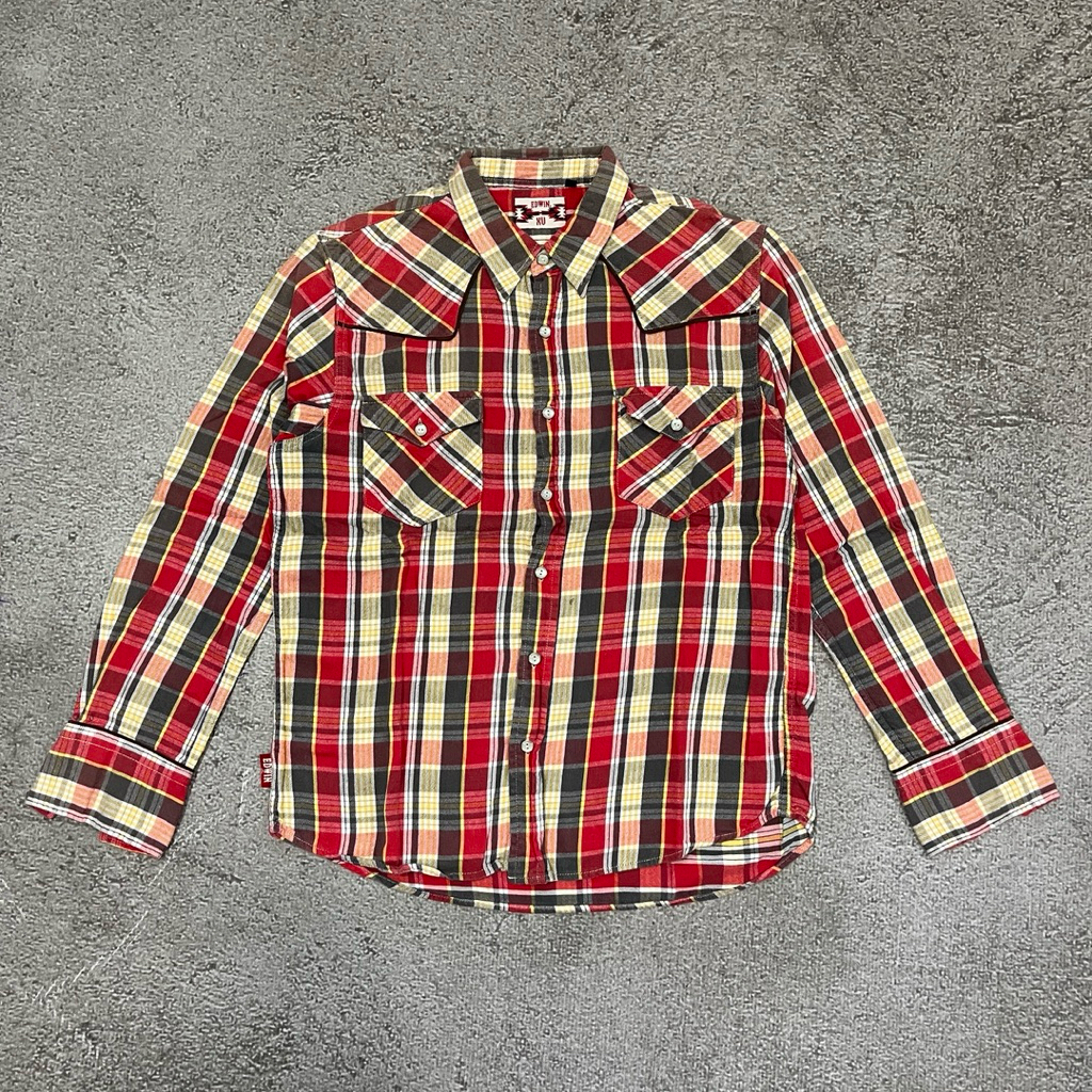 Edwin Plaid Flannel