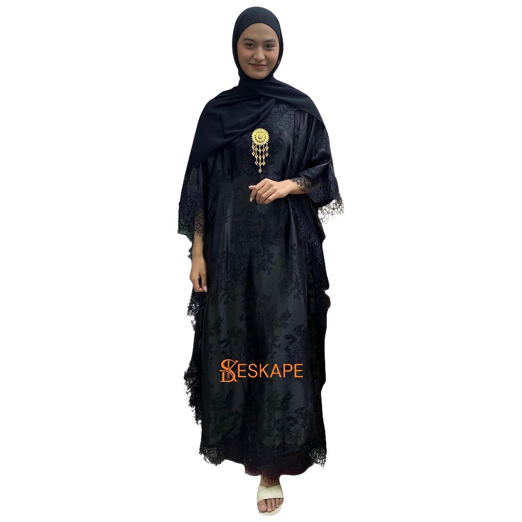 Baju muslim Kaftan Jaguard silk premium