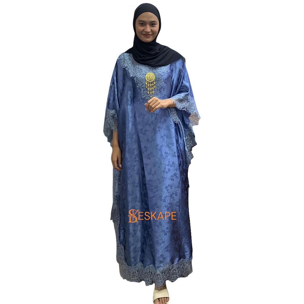 KAFTAN MUSLIM JAGUARD SILK PREMIUM