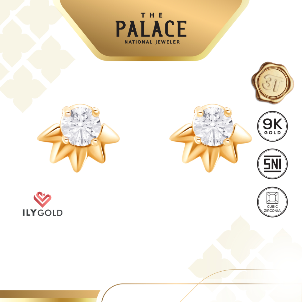 ILY GOLD Bromo Ethereal Sun - Earring / Anting wanita