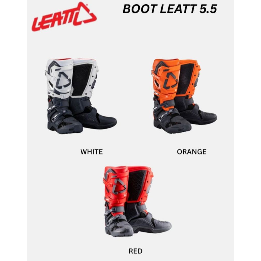 SEPATU LEATT BOOT LEATT 5.5 TRAIL TRABAS