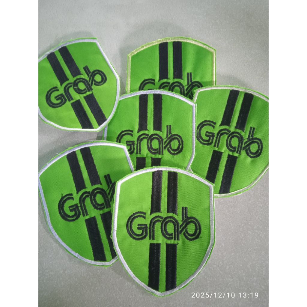 bordir gr ab. emblem gr ab  bordir ojol. emblem ojol. bordir grab. emblem grab.