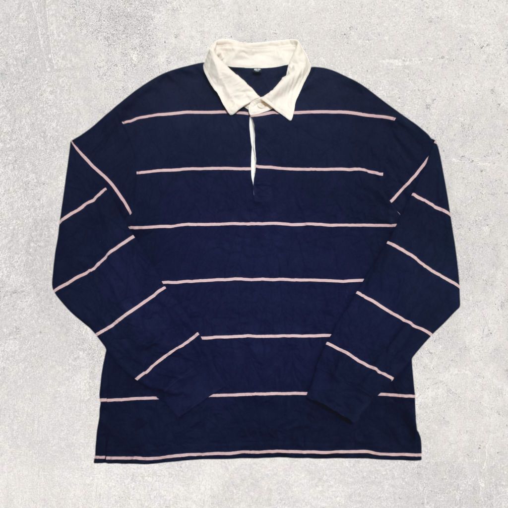 RUGBY SHIRT BY UNIQLO RUGGER SECOND ORIGINAL