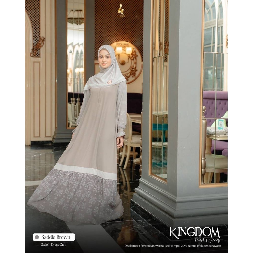Kingdom Dress Motif By Hawa