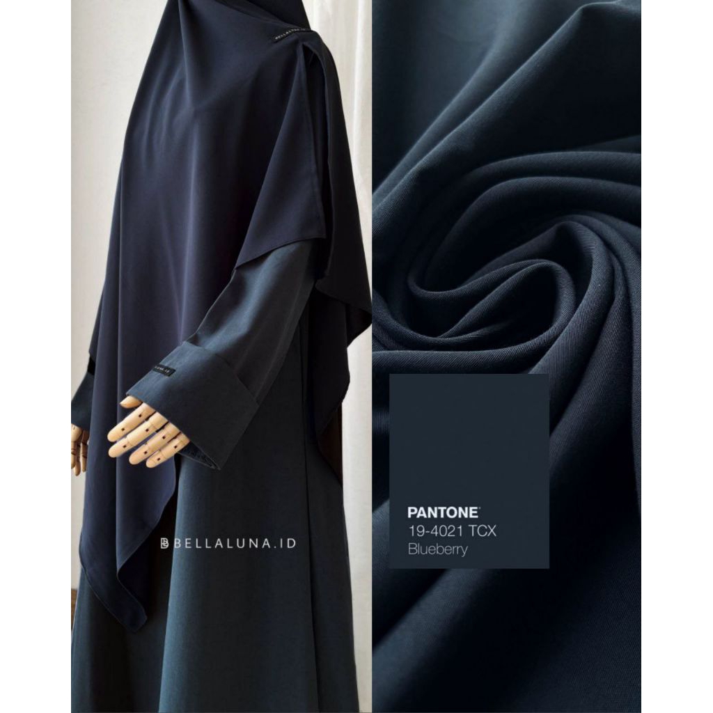 SHIRA NUBUCK abaya - BELLALUNA.ID