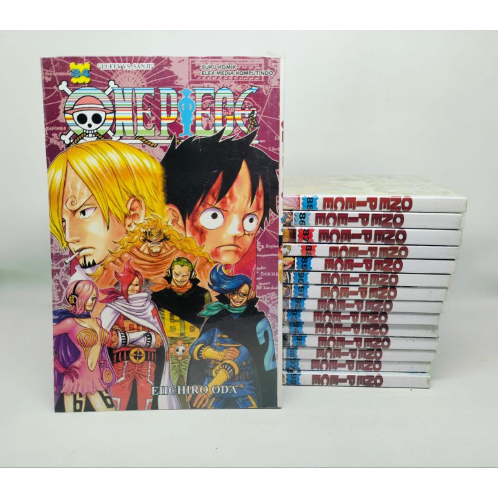 Komik Original One Piece Vol. 84-98 (Elex Media) (Eiichiro Oda) (COD)