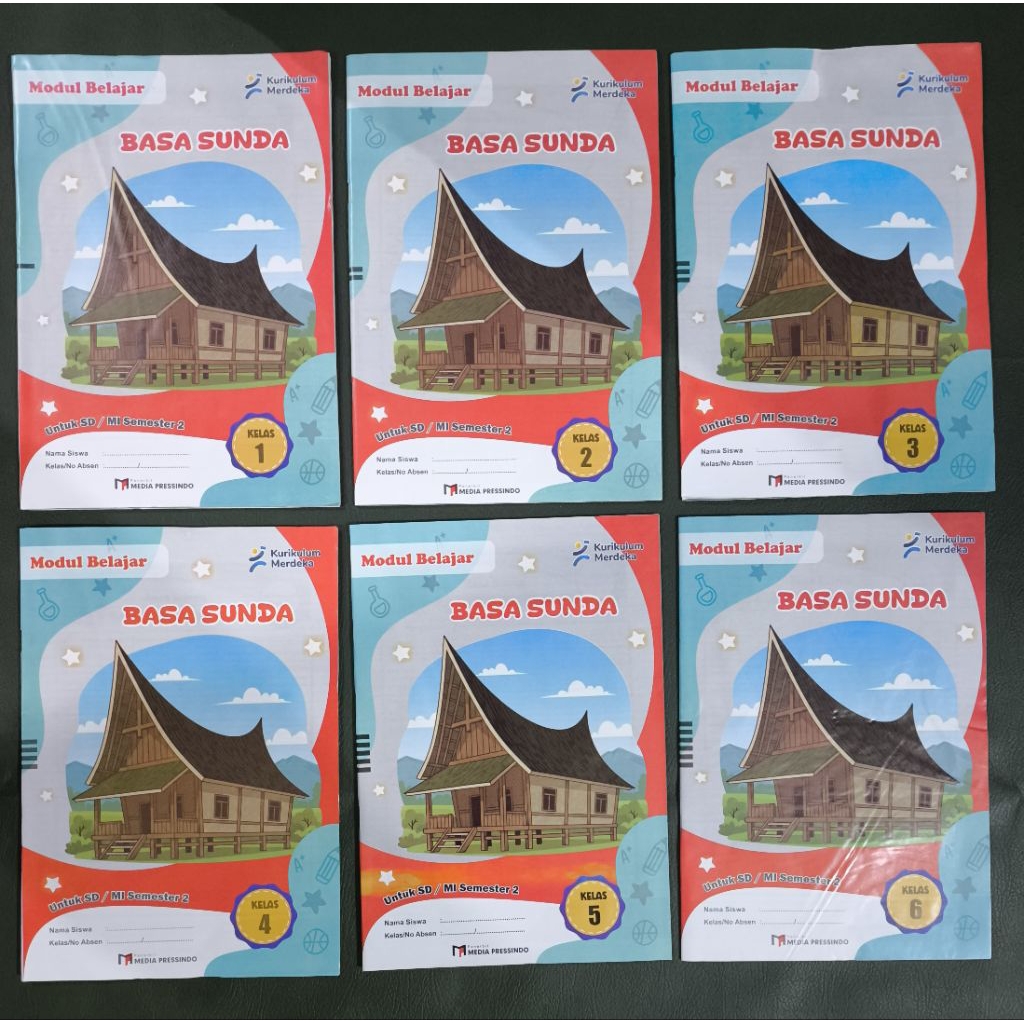 LKS BASA SUNDA SD/MI Semester 2 Kelas 1.2.3.4.5.6 Media Pressindo