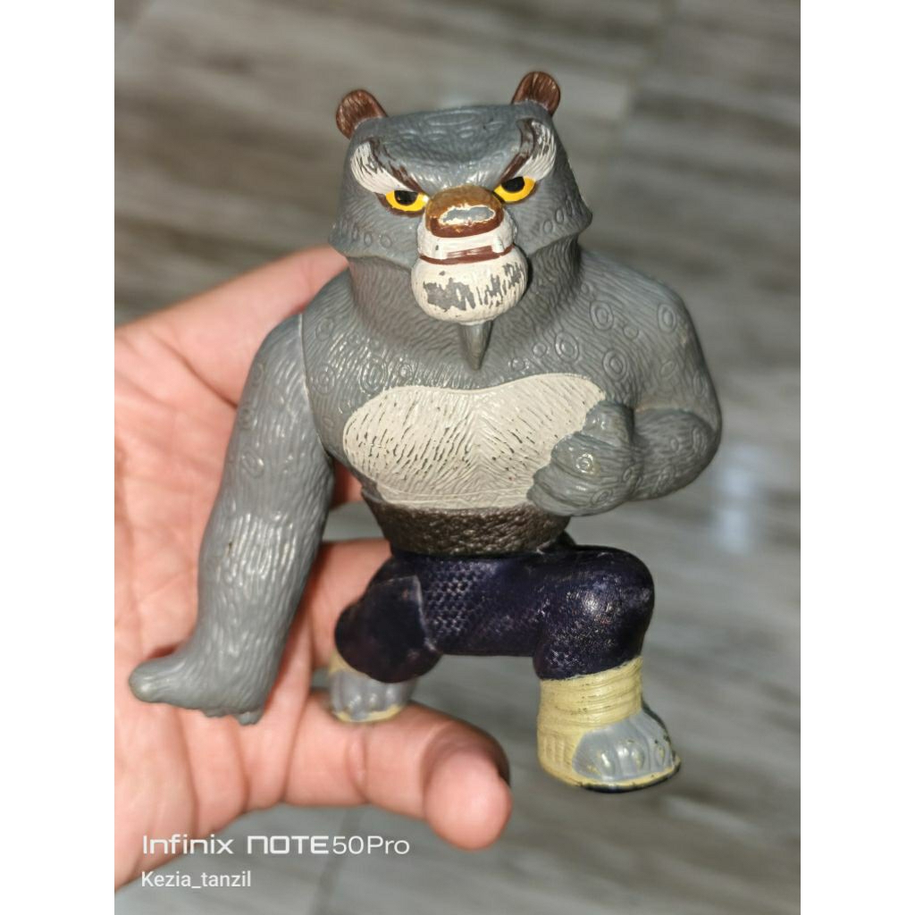 ACTION FIGURE FIGUR ANIMASI KUNGFU PANDA KARTUN CARTOON CARTON TAI LUNG TAILUNG MCDONALDS MCDONALD H