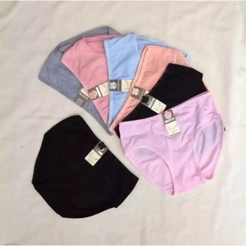 Celana Dalam Wanita 6PCS/Celana dalam katun lembut wanita