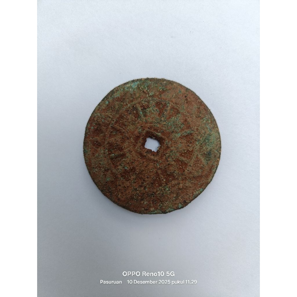 koin gobog wayang  era majapahit