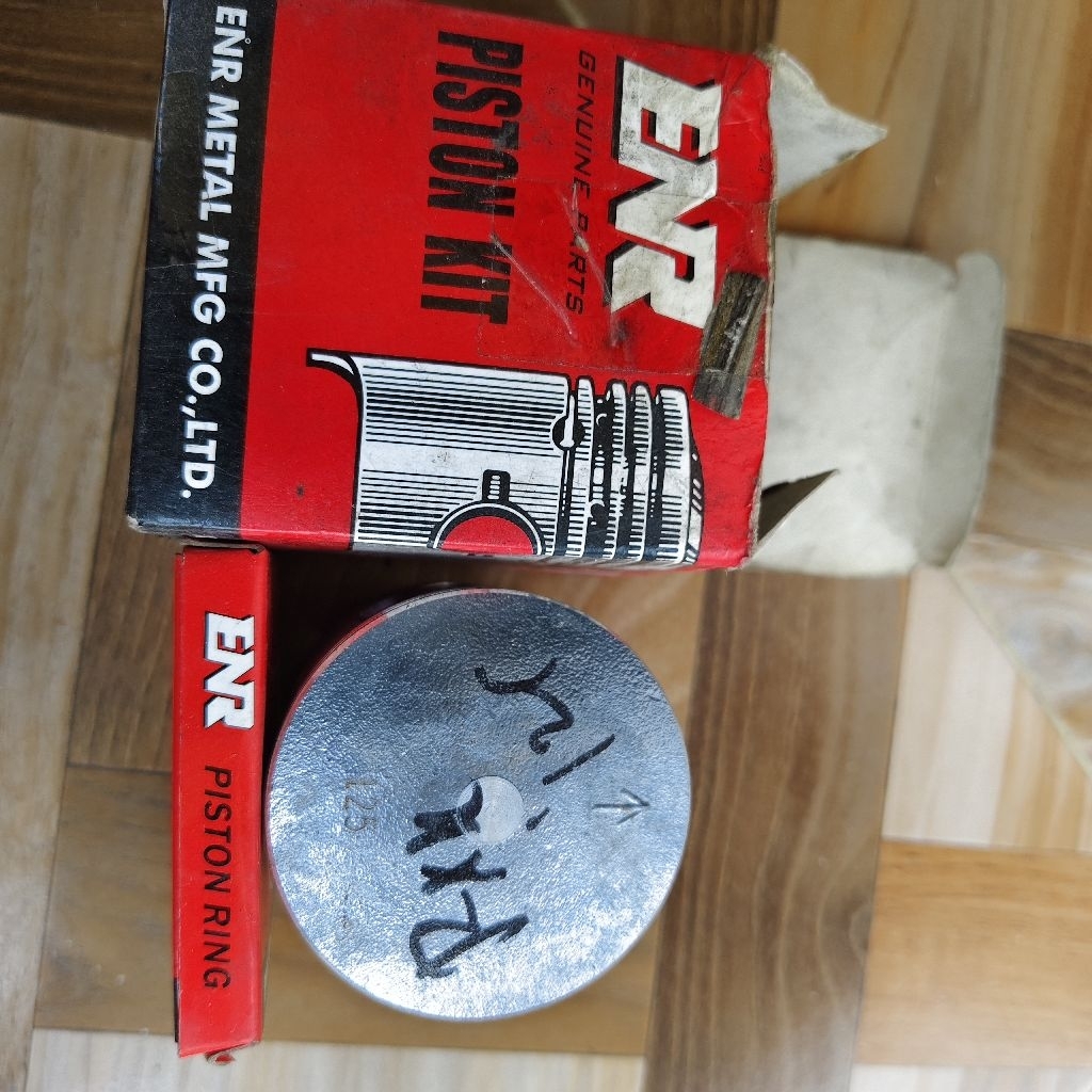 piston kit yamaha rx king cobra rxk 135 oversize 125 seher os ring seker