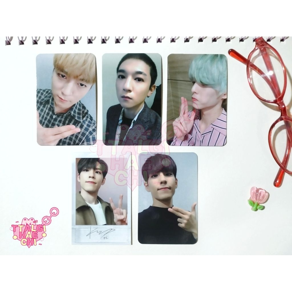 pc photocard day6 album shoot me remember us remus moonrise taiwan selca sungjin jae wonpil