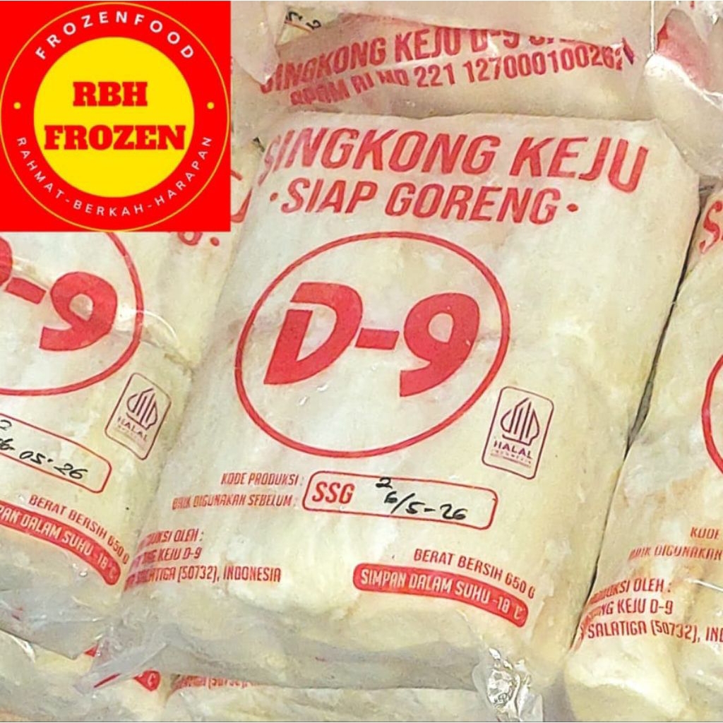 Singkong Keju D9 Salatiga 650 Gr