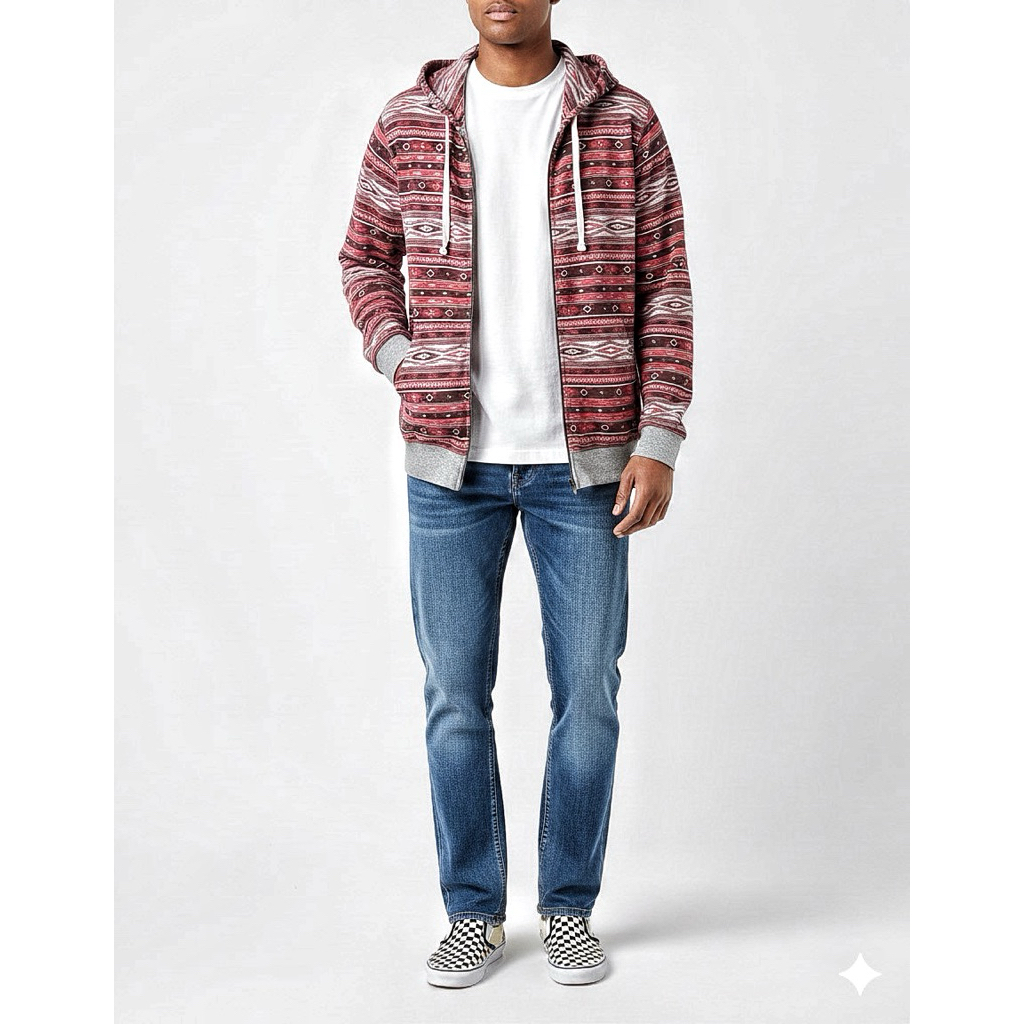 zip hoodie navajo by volcano