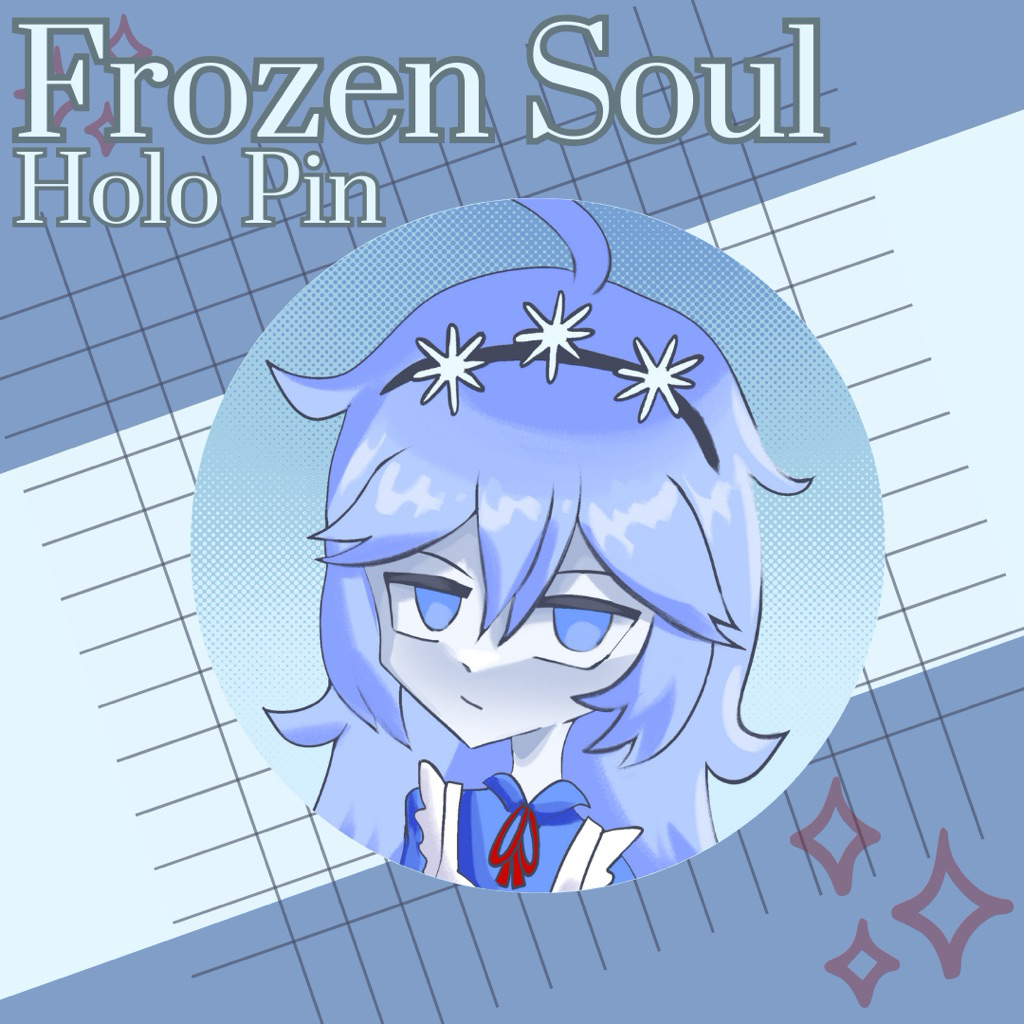 Fanmerch button pin roblox frozen soul dream game (eunoia)