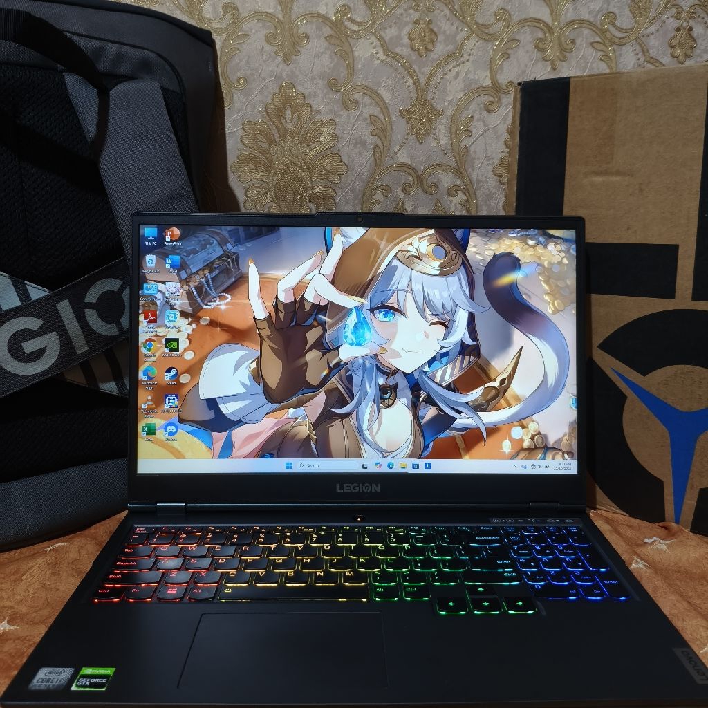 Lenovo Legion 5 15IMH05H Intel I7 GEN 10 GTX 1660 Ti 16/512