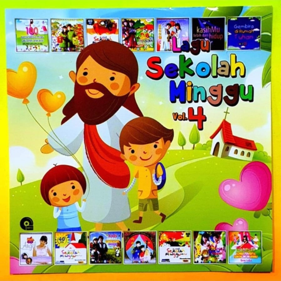 Kaset MP3 Rohani Lagu Sekolah Minggu Anak vol 4 Sunday School Kids Song
