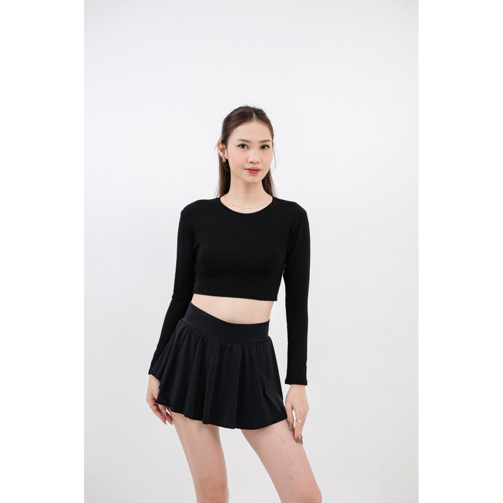Long Sleeve Crop Top