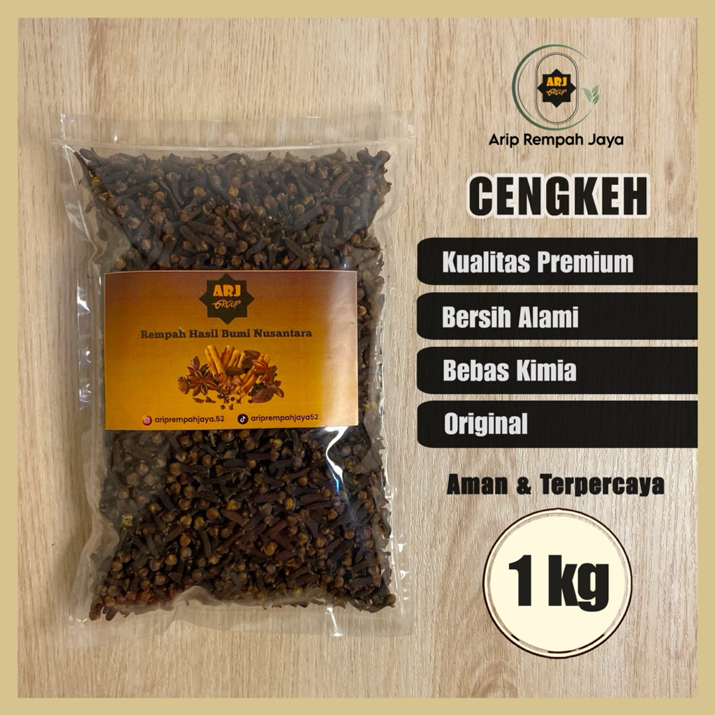 Cengkeh Rempah 1 kg || Bersih Alami || Kualitas Premium
