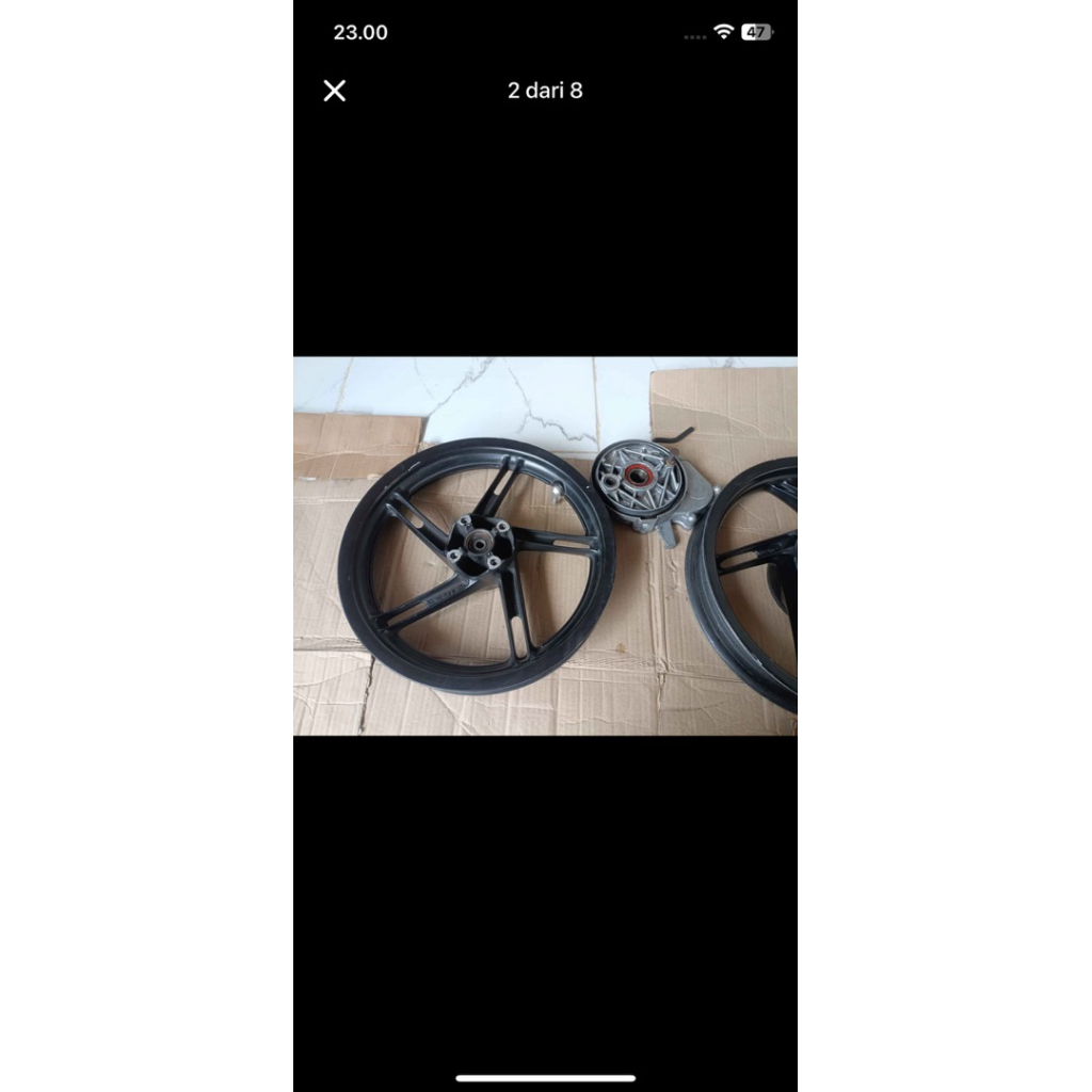 Velg pcx cbu original honda thailand set crankcase rasio pnp vario 125 150 all series
