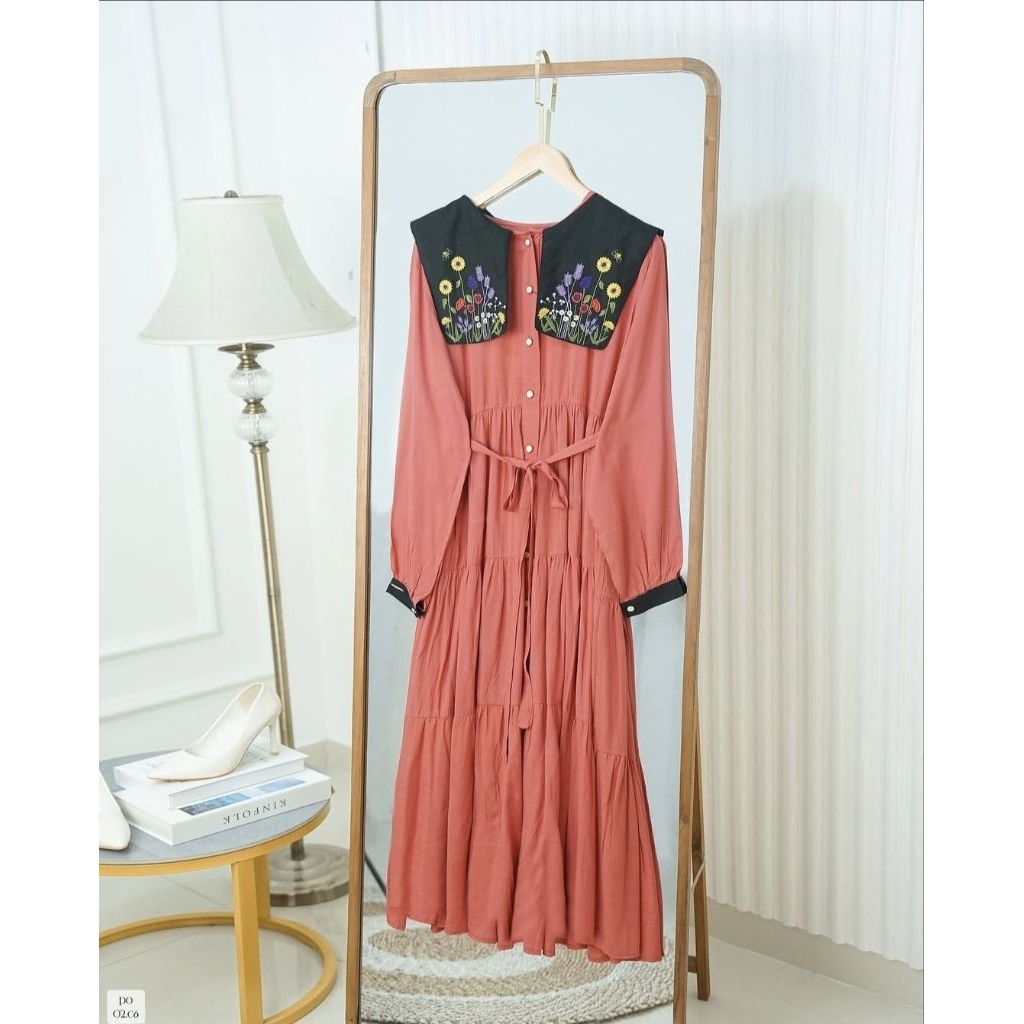 Midi Linen Aysha Midi Linen Bordir Midi Premium Midi BKK Midi Etnik