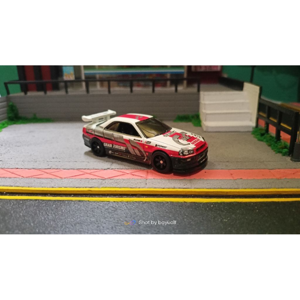 Hotwheels premium R34 gran turismo