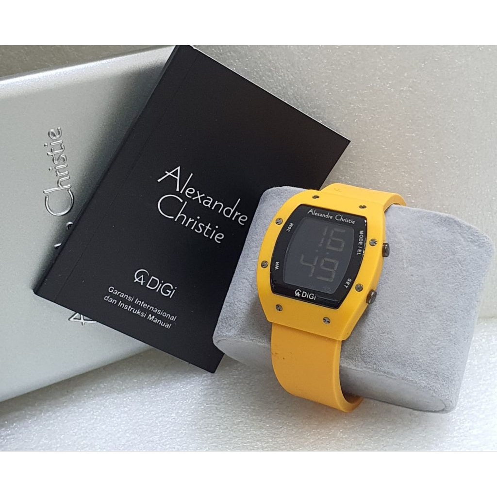 Alexandre Christie Digi Pink Digital Watch – Desain Modern & Stylish