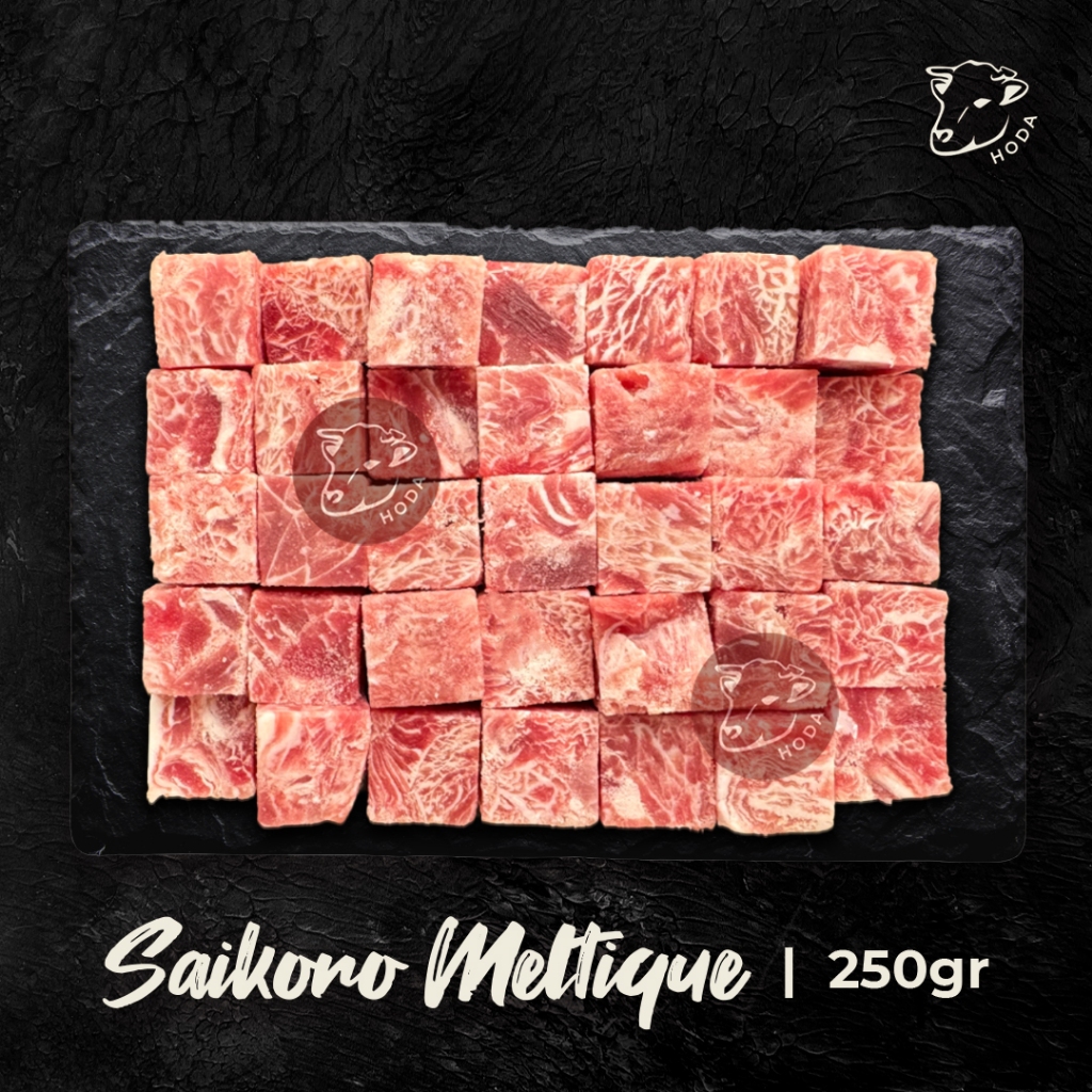 Saikoro Beef Wagyu Meltique Cube / Daging Kotak Premium | 250gr
