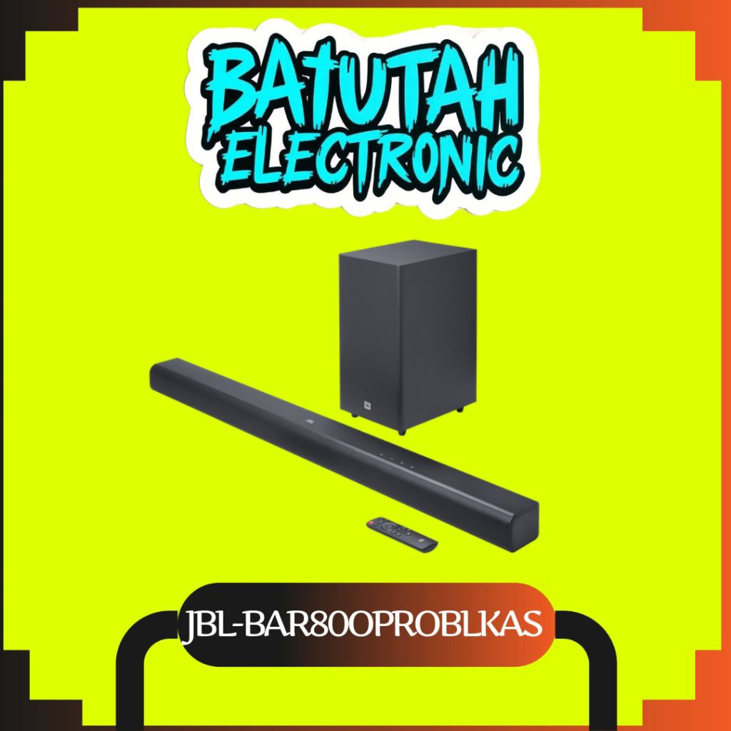 JBL SOUNDBAR 5.1.2 ch BAR 800
JBL-BAR80OPROBLKAS