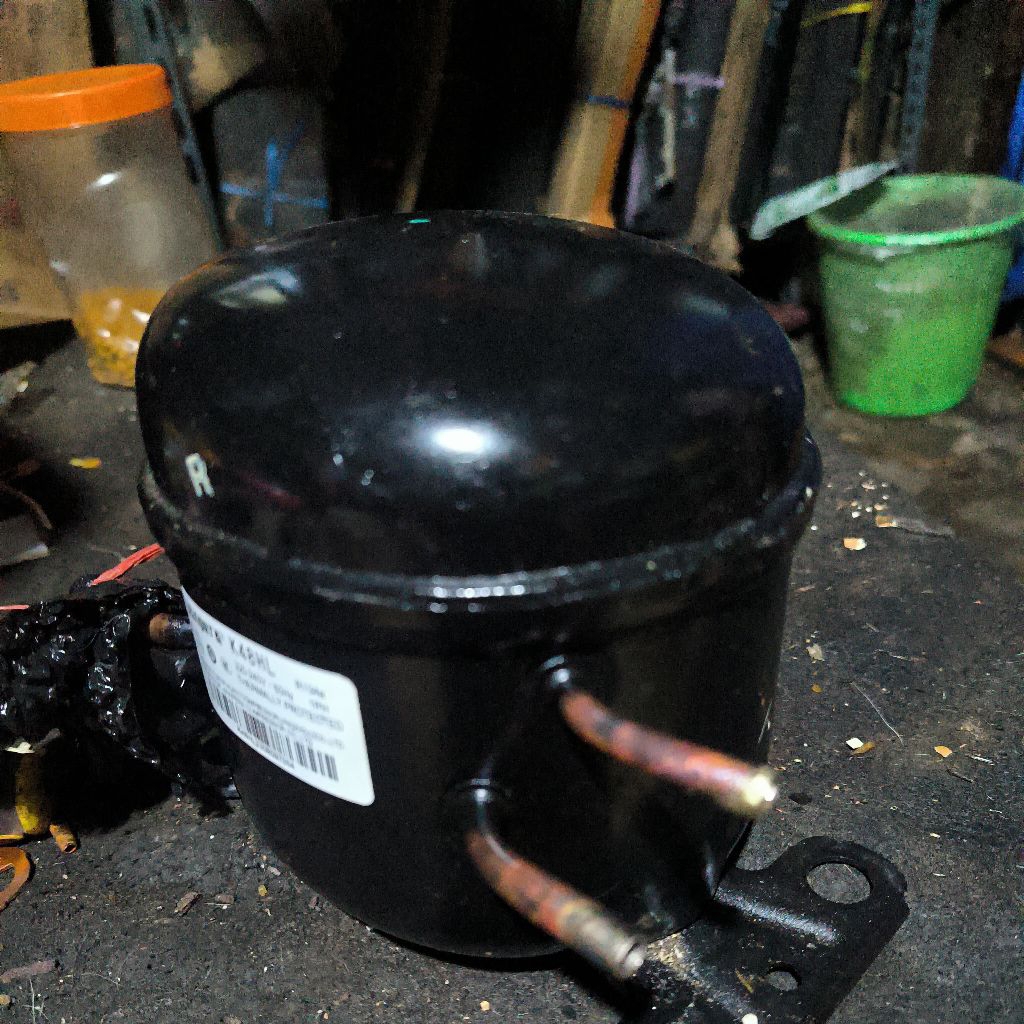 kompresor kulkas original cabutan dari AQUA 2pintu