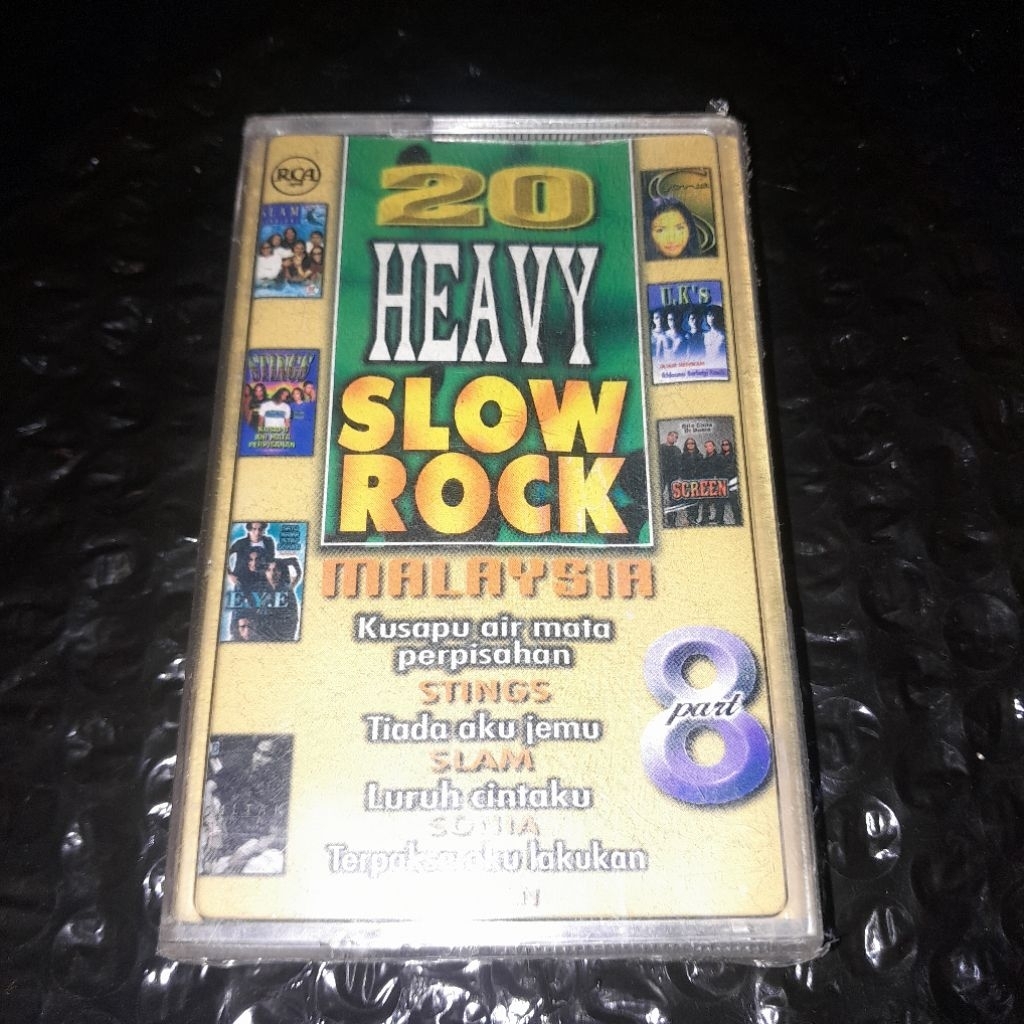 kaset 20 heavy slow rock malaysia 8 / segel