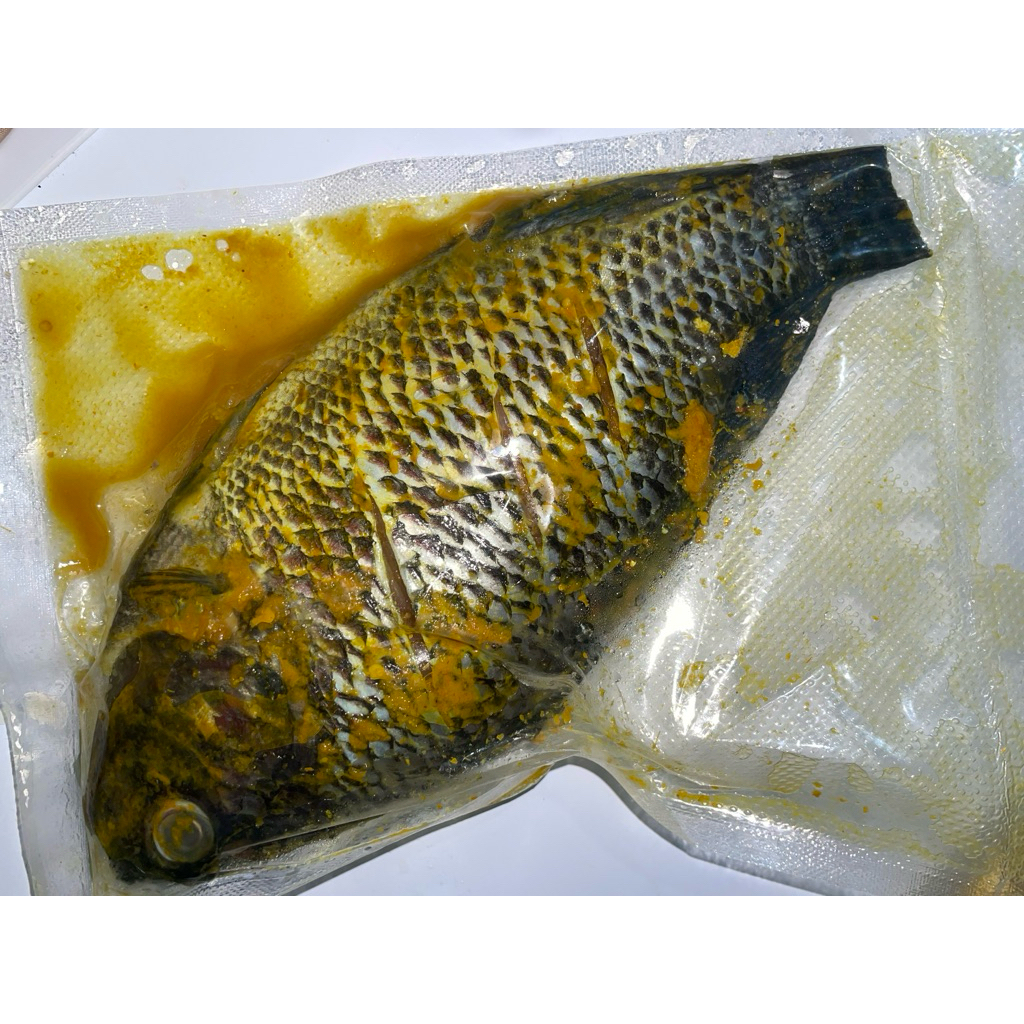 ikan nila siap goreng