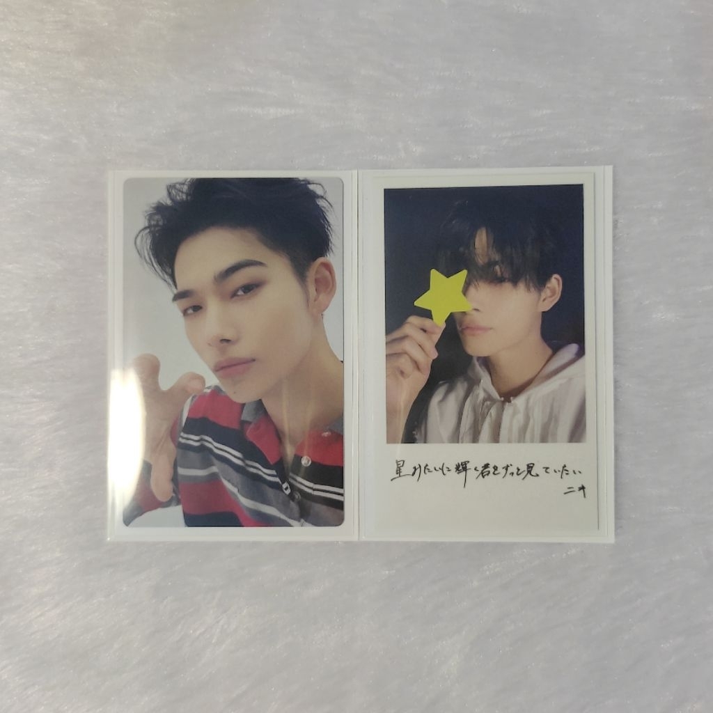 Photocard Official Enhypen Ni-ki set Yoi Japan Solo Jacket ver.