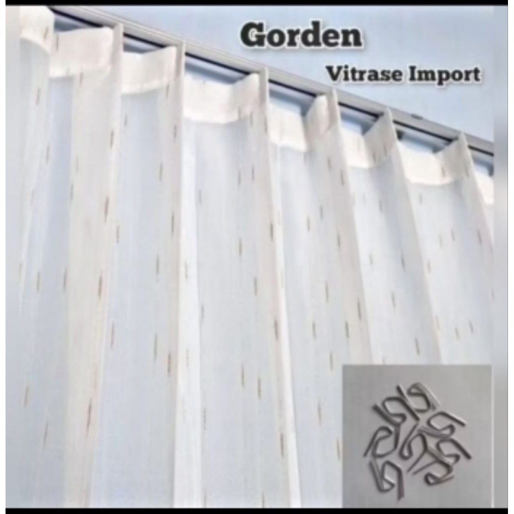Vitrase gorden dalaman  gorden tebal gorden siang vitrase plisket vitrase import
