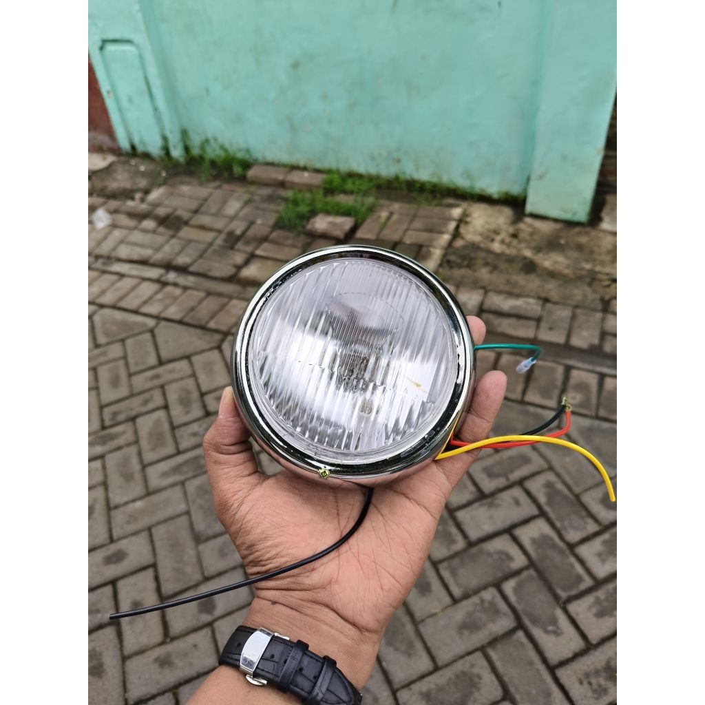 lampu depan Honda C70 REPEKTOR depan C70 lampu depan Honda c70