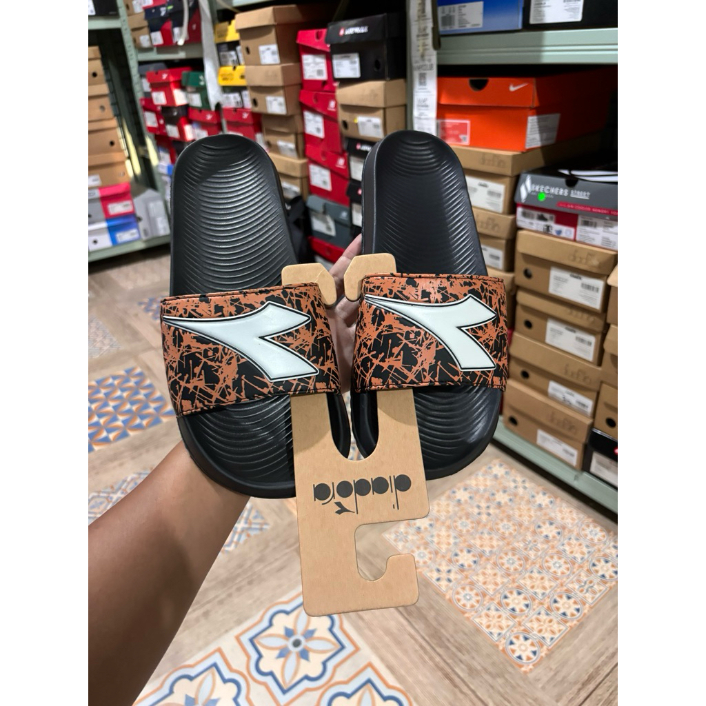 Sandal diadora halton slide black