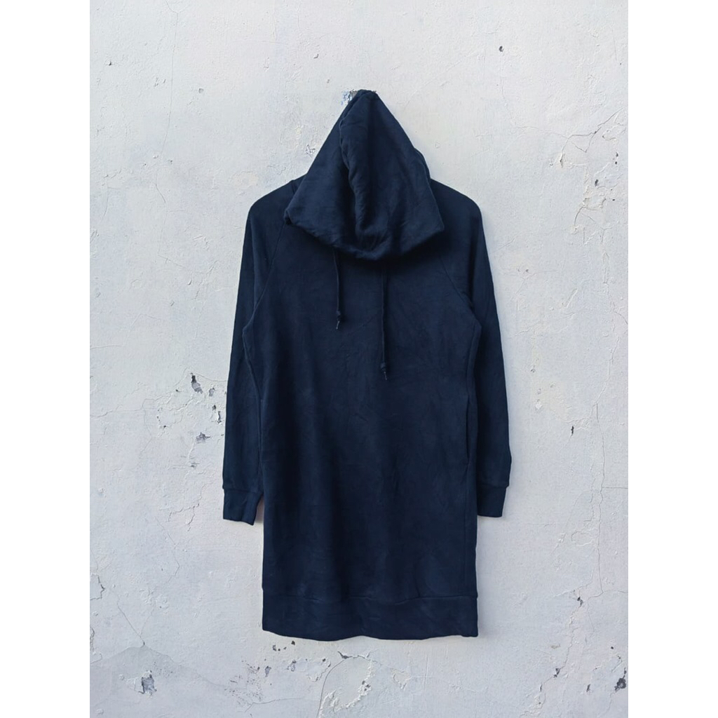Uniqlo hoodie dress wanita