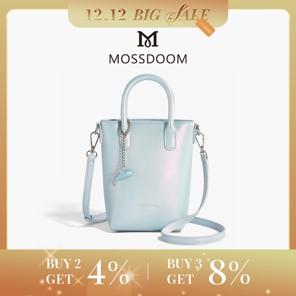 MOSSDOOM Tas Selempang Wanita Nerisia Bag Model Simpel Mewah