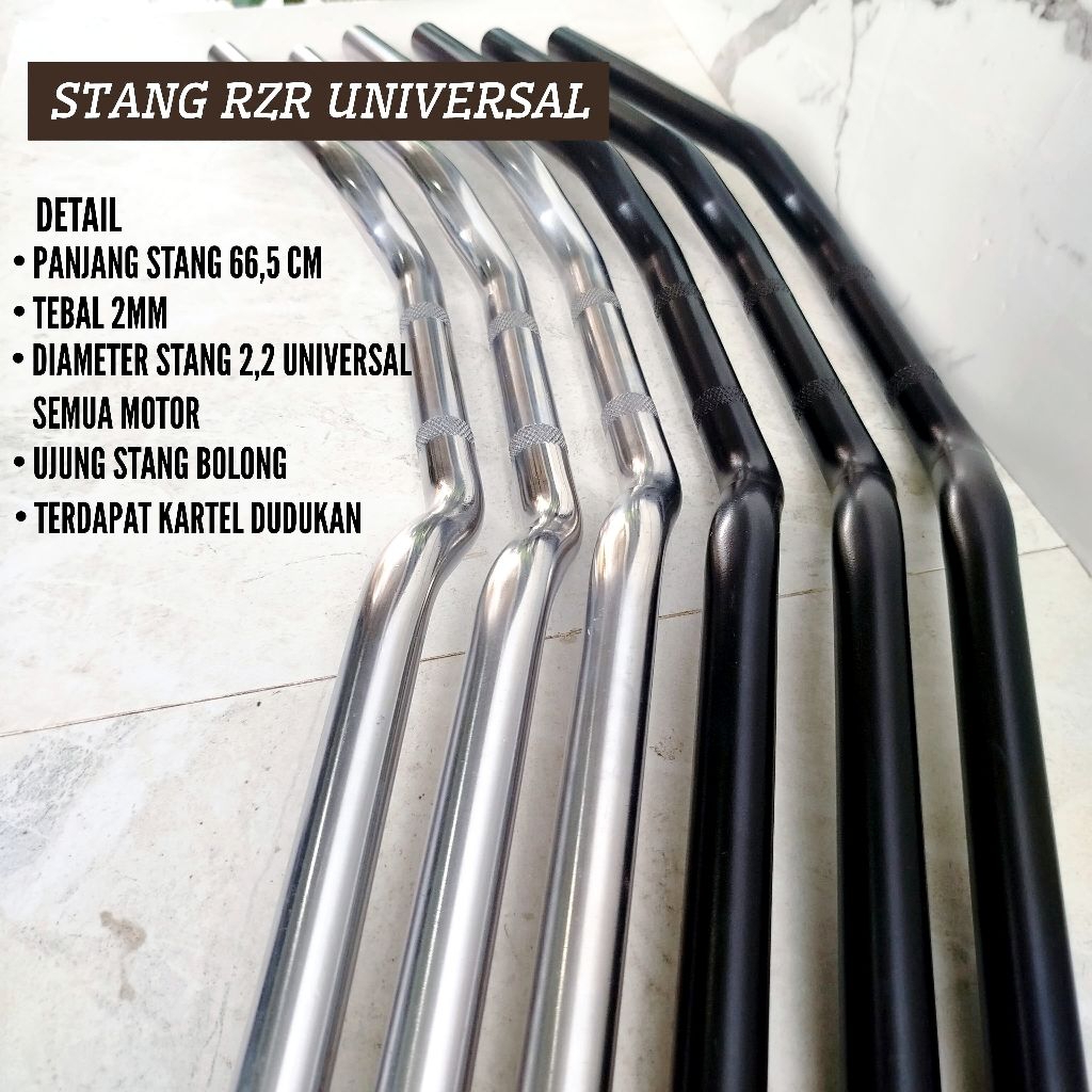 Stang RZR Universal Untuk Semua Motor Stang Motor Universal Stang Rzr