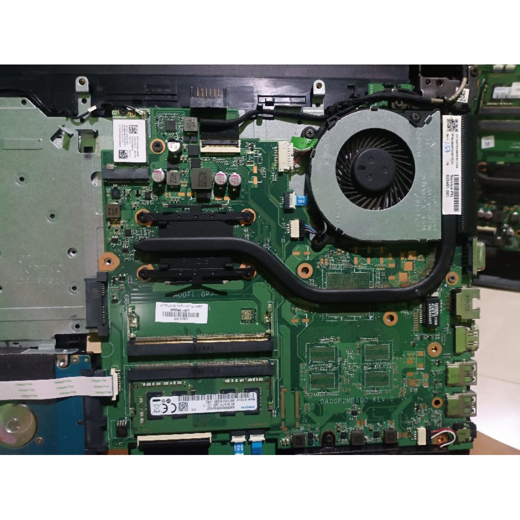Mainboard mobo laptop hp 14 14-bs 14-bw amd a4 normal perawan