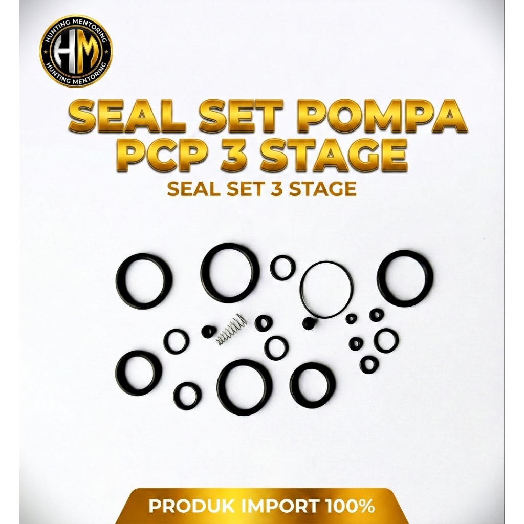 Seal set pompa pcp, seal set 3 stage pompa pcp, Sparepart pompa, Oring pompa pcp, seal set ori 100% 